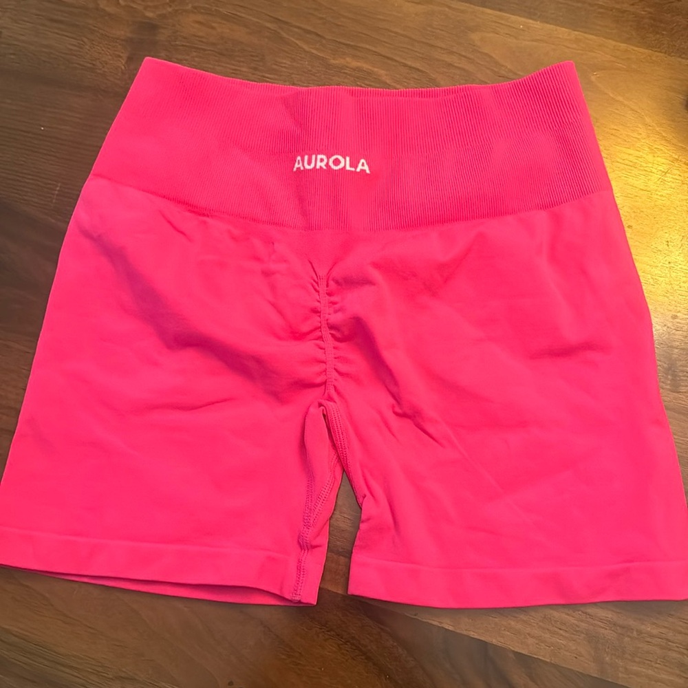 Aurola bike shorts seamless hot pink